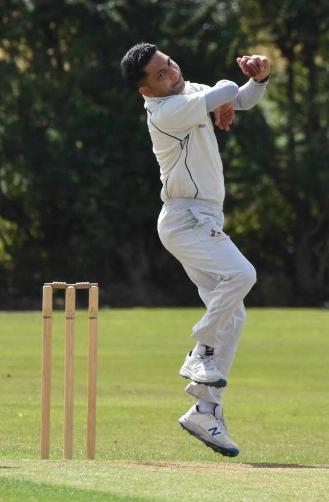 Zaheer Khan bowls