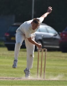 Kris Green bowling