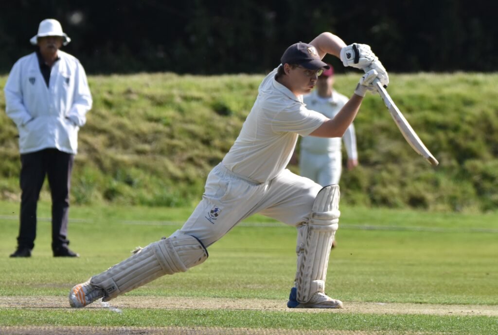 Ed Faulkner bats