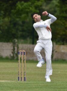 Zaheer Khan bowls