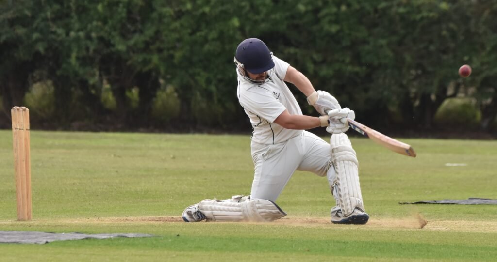 James Lines bats