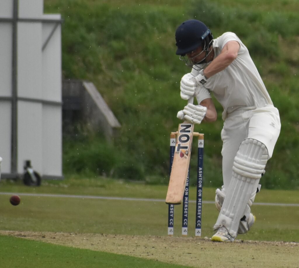 Haris Yassin bats