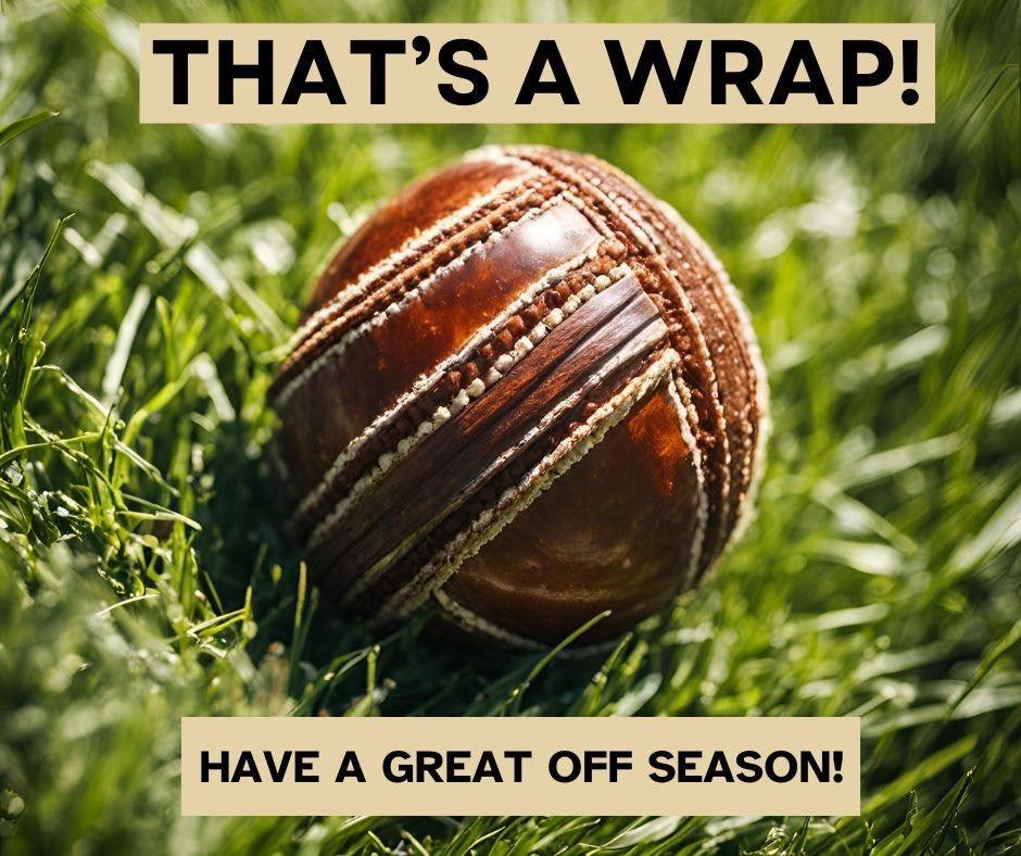 End of Season Weekend Report….